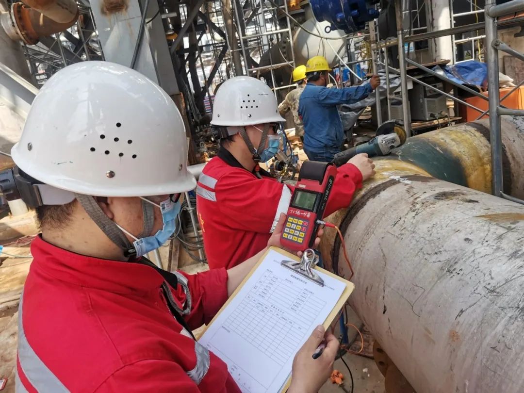 華興檢測(cè):一次性開車成功,為荊門新洋豐合成氨技改項(xiàng)目保駕護(hù)航(圖2) 圖片