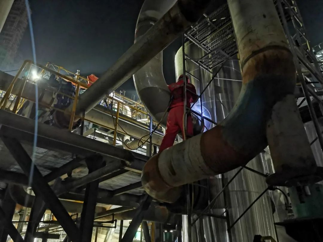 華興檢測(cè):一次性開車成功,為荊門新洋豐合成氨技改項(xiàng)目保駕護(hù)航(圖3) 圖片