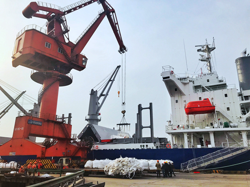 宜化磷酸二銨出口澳大利亞第一單順利裝船！湖北首家！(圖3)