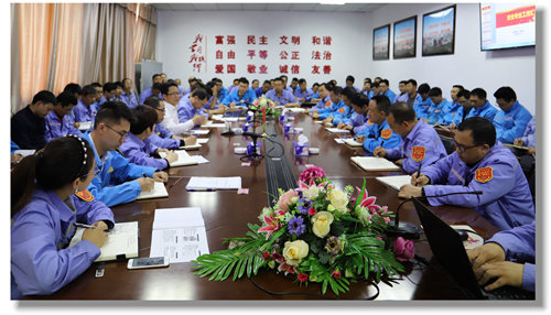 王大真到股份公司、宜都園區(qū)現(xiàn)場辦公(圖2)