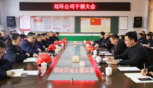 王大真到雙環(huán)公司現(xiàn)場調(diào)研并組織召開干部大會(huì)(圖2) 王大真到雙環(huán)公司現(xiàn)場調(diào)研并組織召開干部大會(huì)(圖2)