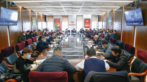 集團(tuán)召開工作碰頭會(圖1) 集團(tuán)召開工作碰頭會(圖1)