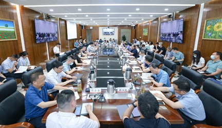 集團(tuán)召開5月效益分析暨6月資金計(jì)劃會(huì)(圖1) 集團(tuán)召開5月效益分析暨6月資金計(jì)劃會(huì)(圖1)