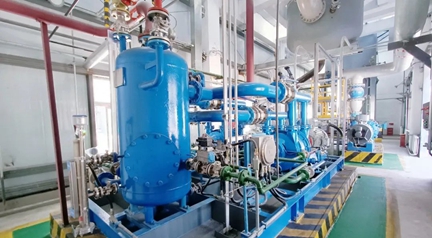 電石渣漿回收乙炔氣裝置開車成功！新疆宜化以技術(shù)革新助推節(jié)能減排(圖1)