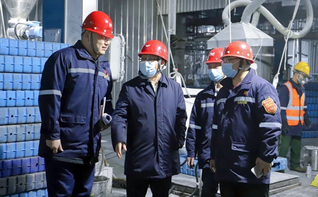 王大真除夕當(dāng)天到松滋肥業(yè)、楚星公司和研發(fā)中心走訪慰問(圖2)