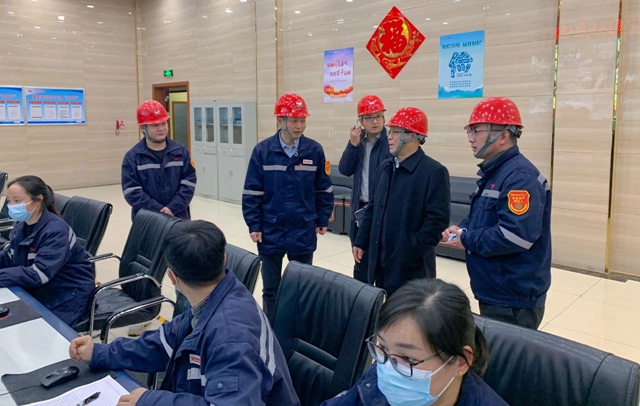 大年初一，王大真到田家河新項(xiàng)目和分子公司走訪慰問(圖5)