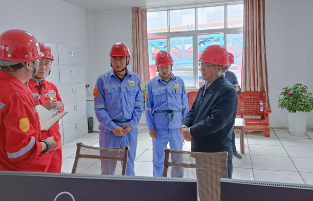 王大真到松滋肥業(yè)、楚星公司和股份公司現(xiàn)場(chǎng)檢查安全生產(chǎn)工作(圖3)