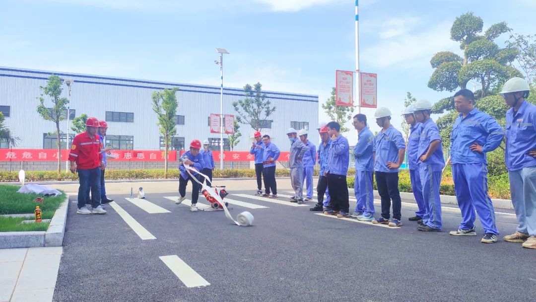 【安全生產(chǎn)月】降解新材料公司開展消防應急技能比武(圖2) 圖片