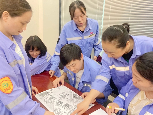 【安全生產(chǎn)月】降解新材料開展“安全我參與，大家來找茬”活動(圖1)