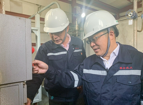 王大真到聯(lián)化公司走訪調(diào)研